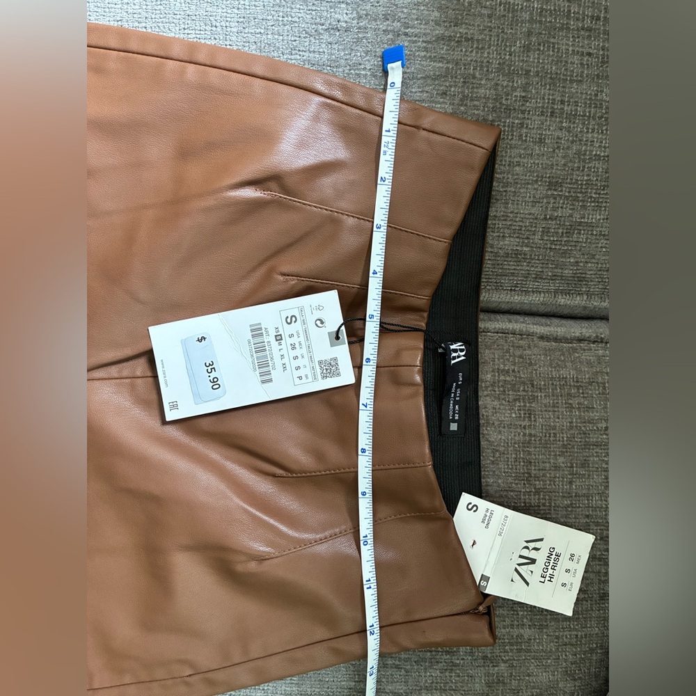 Zara Brown Women's Leggings - Picture 14 of 14